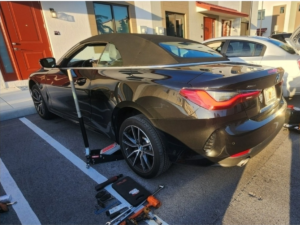 Brake repair at a customers home in Pompano Beach | Mobile Brake Repair